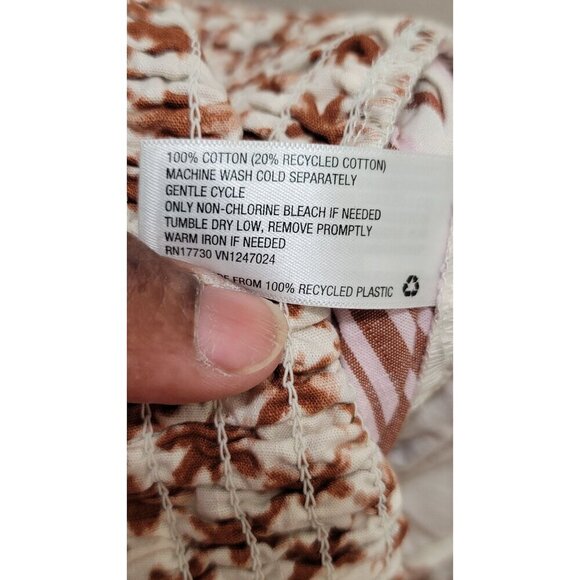 Universal Thread Women's Plus Size Bohemian Patchwork Maxi Skirt Floral & Stripe - Picture 9 of 9